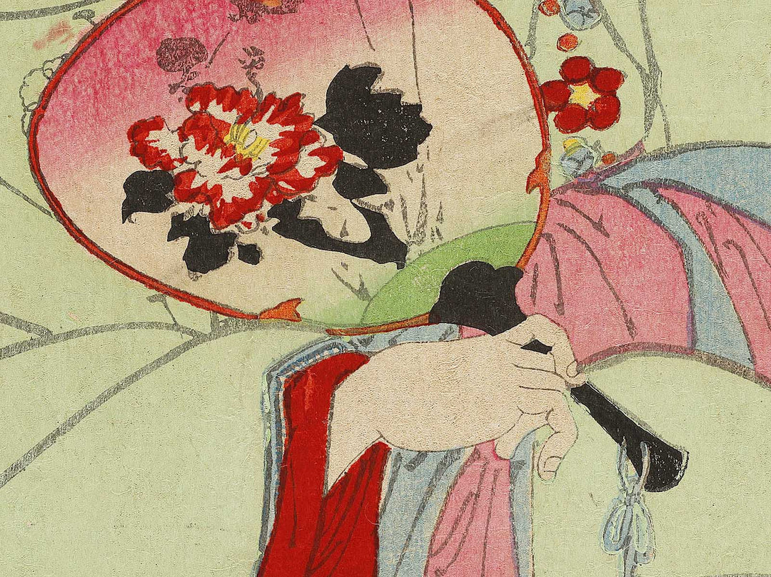 Okaru Bando Shucho from the series Chushingura nanadanme by Toyohara Kunichika / BJ325-528