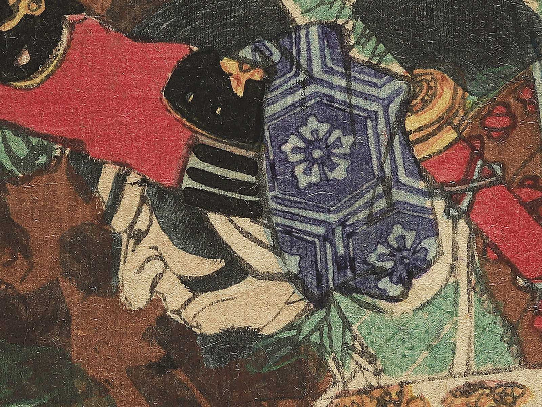 Ichinotani Hiyodorigoe sakaotoshi no zu by Tsukioka Yoshitoshi / BJ347-067