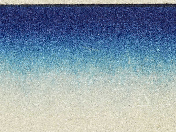 Mount Asama, Teahouses on the Mountain Pass from the series Famous Views of the Sixty-odd Provinces by Utagawa Hiroshige, (Large print size) / BJ334-383