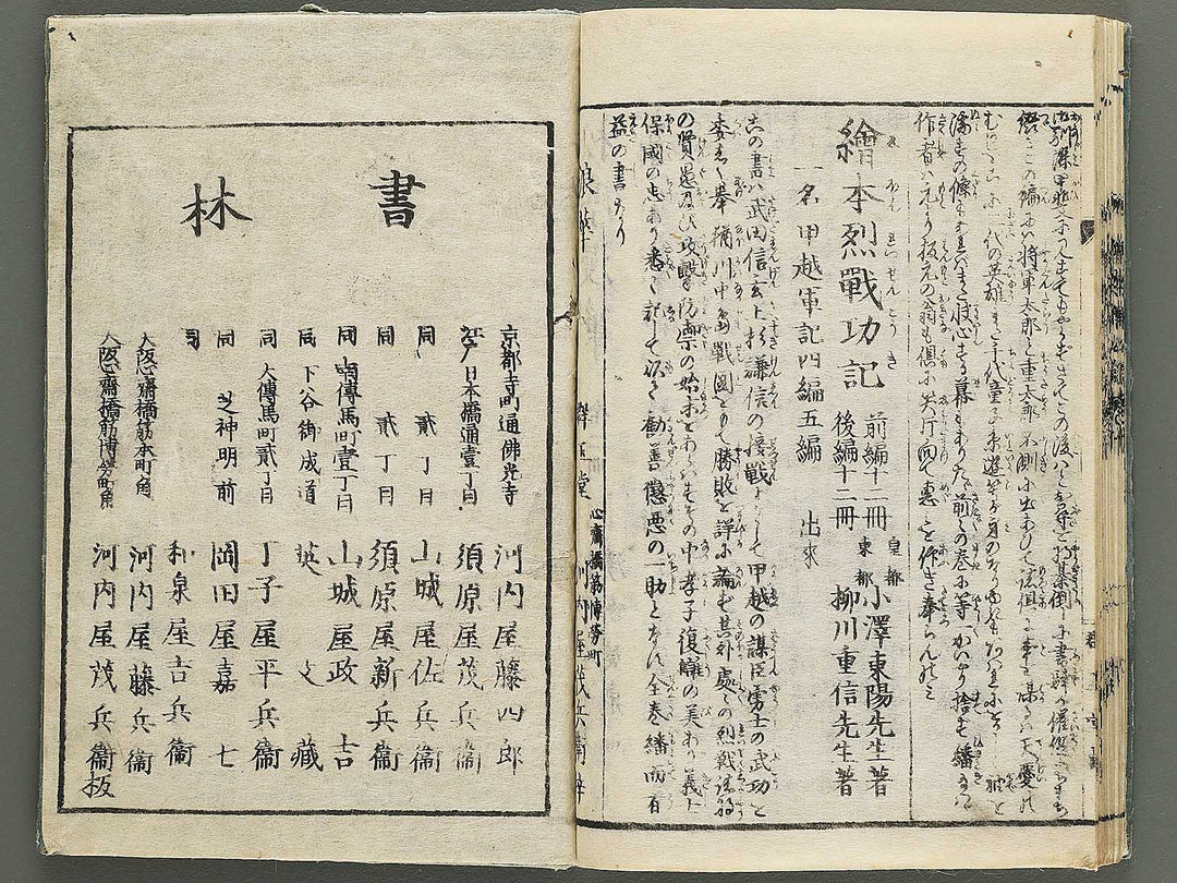 Ehon nankoki Part 1, Book 10 by Hayami Shungyosai / BJ343-126