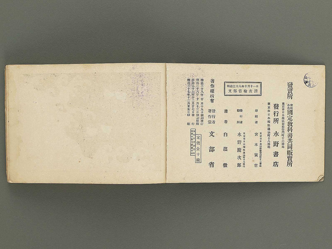 Koto shogaku mohitsuga tehon (Dai 3 gakyunen joseiyo) / BJ355-397
