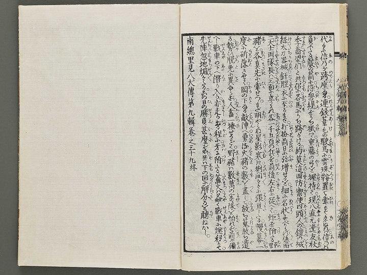 Nanso satomi hakkenden Part 9, Book 39 / BJ316-029