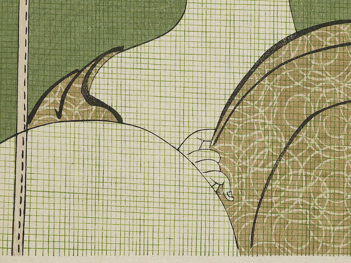 Kasumi ori musume hinagata by Kitagawa Utamaro, (Large print size) / BJ320-208