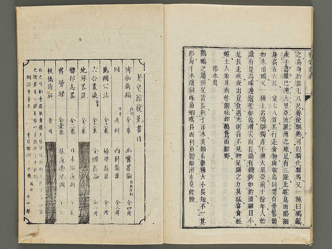 Hakubutsu Shinpen Volume 3 / BJ336-476