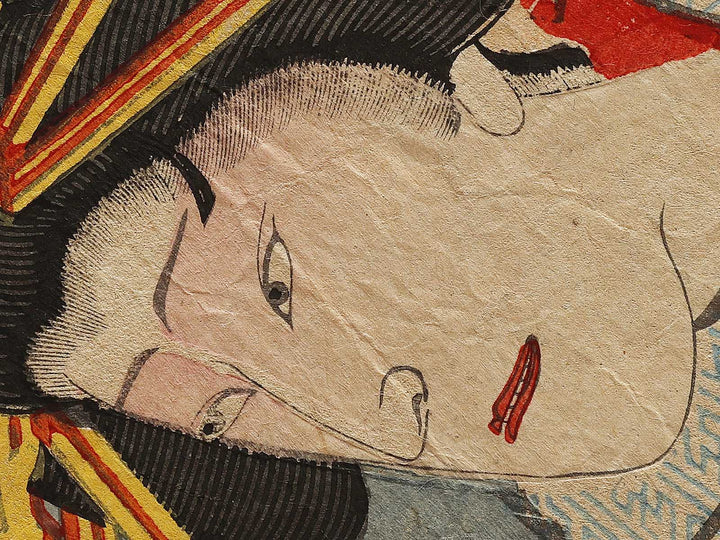 Okaru Bando Shucho from the series Chushingura nanadanme by Toyohara Kunichika / BJ325-528