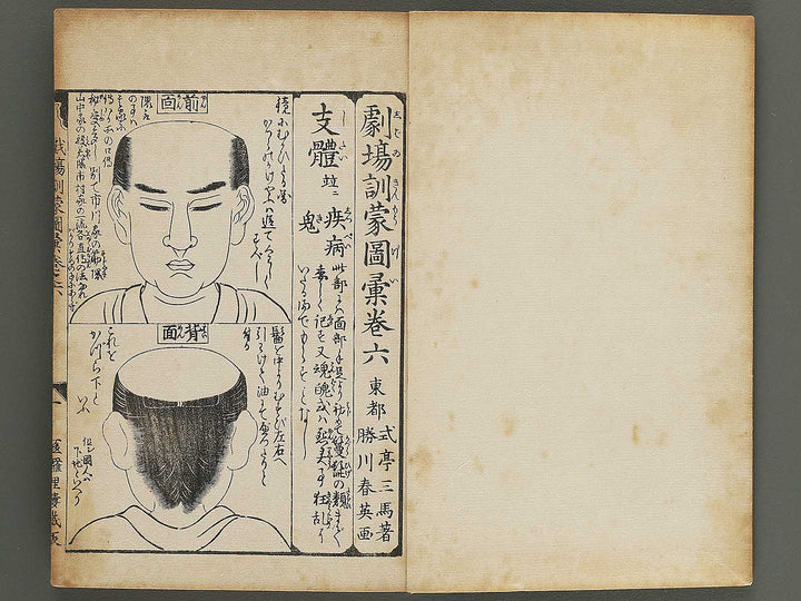 Shibai kinmo zui Volume 6-8 by Katsukawa Shunei / BJ345-457