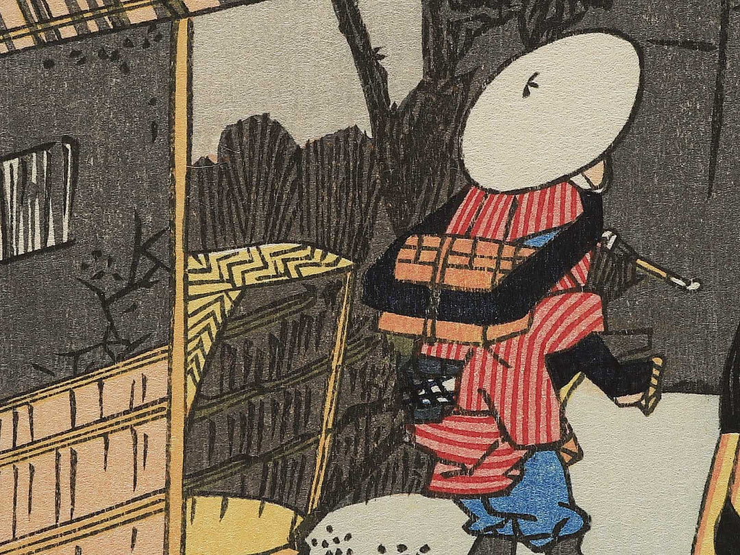Fujiedaeki from the series Bijin tokaido by Keisai Eisen, (Large print size) / BJ346-038