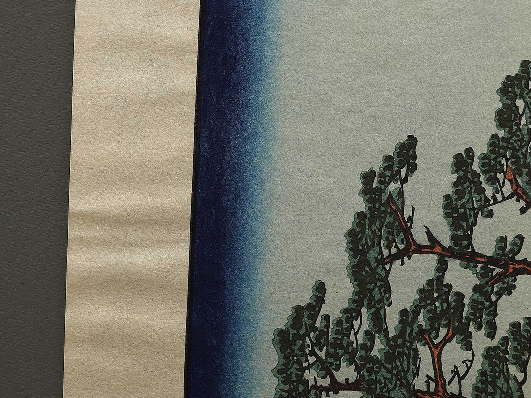 Grandfather's Teahouse, Meguro from the series One Hundred Famous Views of Edo by Utagawa Hiroshige, (Large print size) / BJ337-008