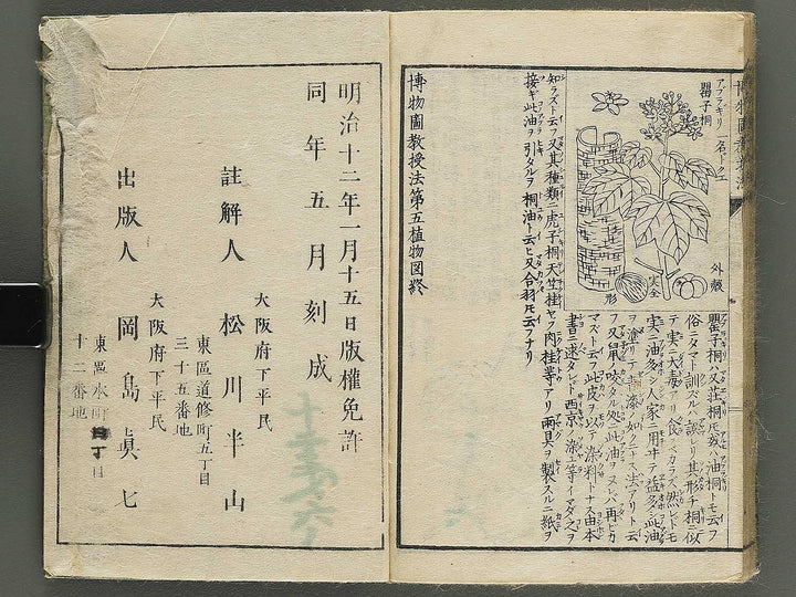 Hakubutsu kyojyuho Volume 4-5 by           / BJ344-729
