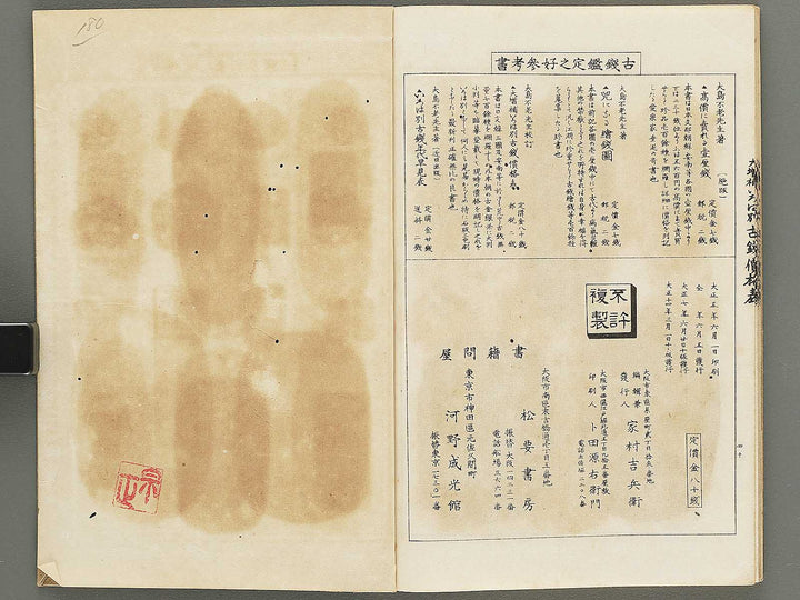 Dazoho irohabetsu kosen kakakuhyo / BJ350-203