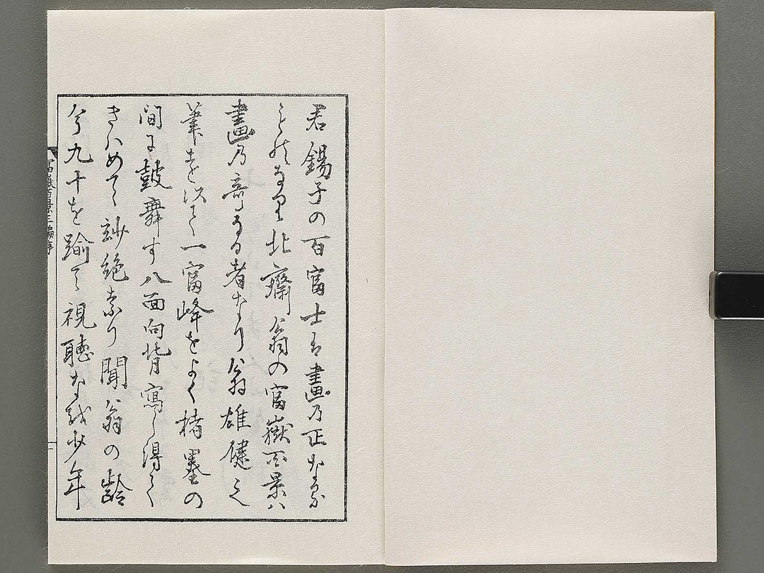 Hokusai fugaku hyakkei Volume 3 by Katsushika Hokusai / BJ331-877