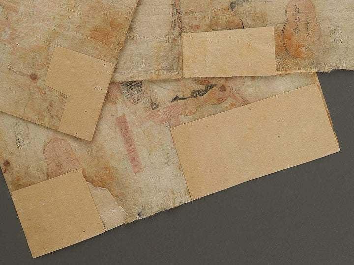 Yoshitsune Sato Tadanobu ni yoru yoroi kabuto wo atau zu by Enrosai Shigemitsu / BJ326-648