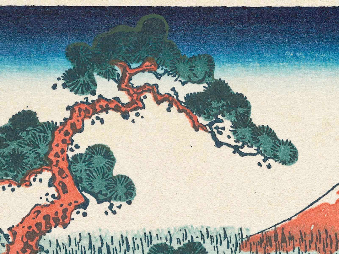 Sekiya Village on the Sumida River from the series Thirty-six Views of Mount Fuji by Katsushika Hokusai, (Medium print size) / BJ283-024