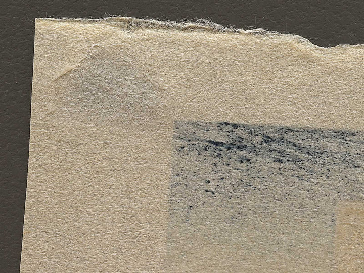 Echizen fukui no hashi from the series Shokoku meisho kiran by Katsushika Hokusai, (Large print size) / BJ337-463