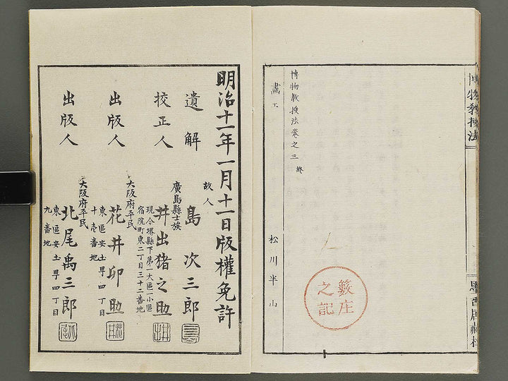 Hakubutsu kyojyuho Volume 3 / BJ341-586