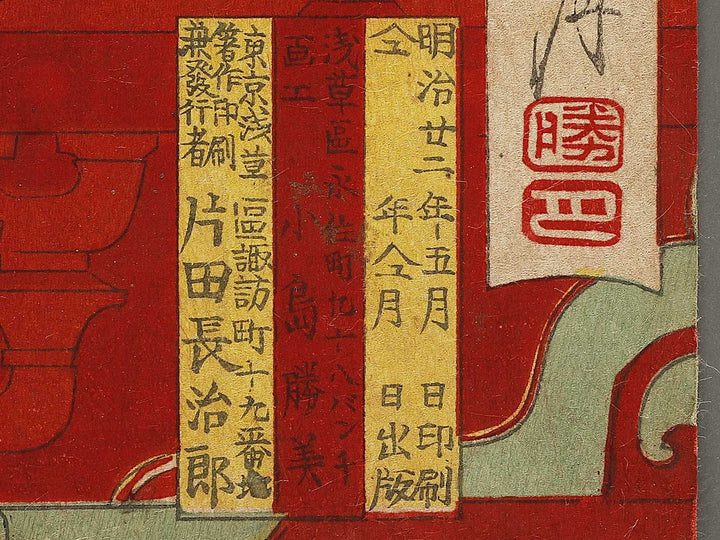 Shogun ke nikko gosya shu no zu from the series Kanko azuma hishiki by Toshu Shogetsu / BJ340-046