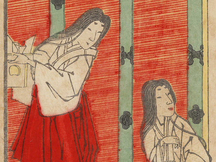 Takeuchi no Sukune from the series Azumanishiki chuya kurabe by Yoshu Chikanobu / BJ329-385