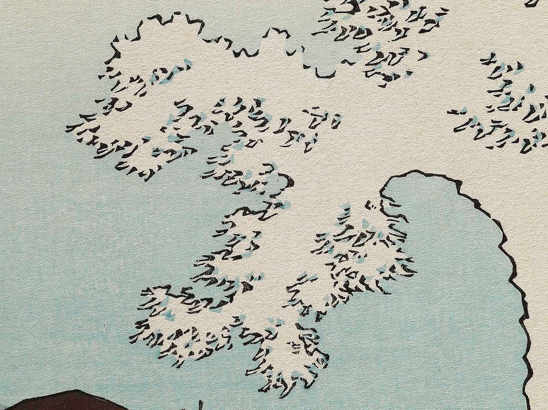 Suruga satta no kaijo from the series Thirty-six Views of Mount Fuji by Utagawa Hiroshige, (Large print size) / BJ328-545