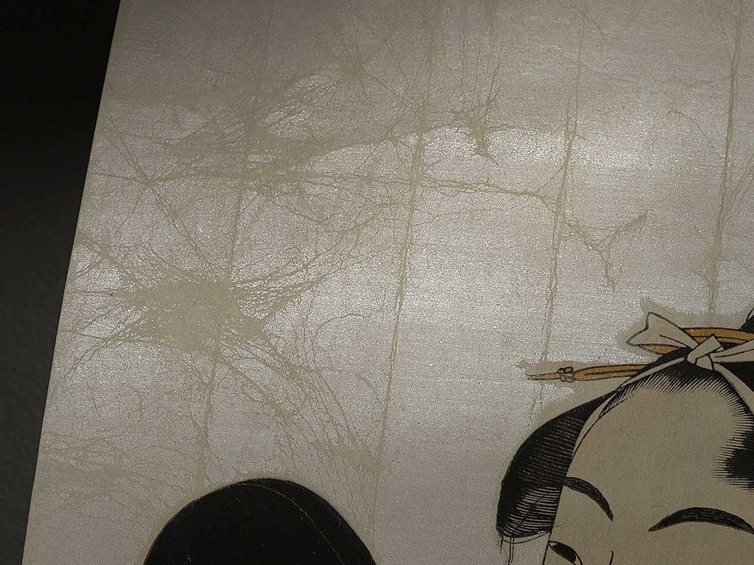 The Interesting Type from the series Ten Types In The Physiognomic Study Of Women by Kitagawa Utamaro, (Large print size) / BJ326-942