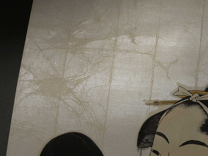 The Interesting Type from the series Ten Types In The Physiognomic Study Of Women by Kitagawa Utamaro, (Large print size) / BJ326-942