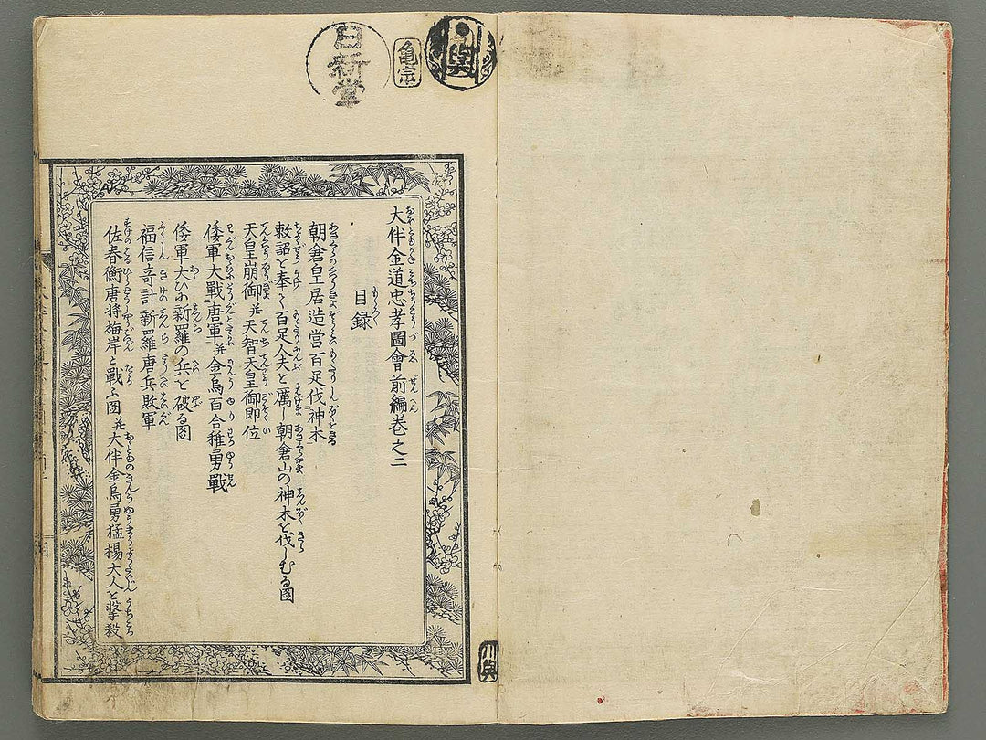 Otomo kanemichi chuko zue Part 1, Book 2 by Ryusai Shigeharu / BJ348-299
