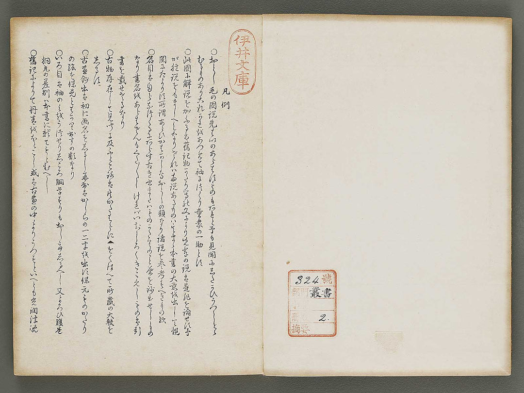 Kojitsu sosho gaishoku ichiran (Jo) / BJ312-382