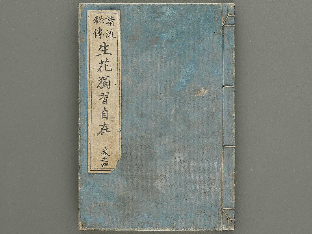 Shoryu hiden ikebana dokushu jizai Volume 4 / BJ332-759