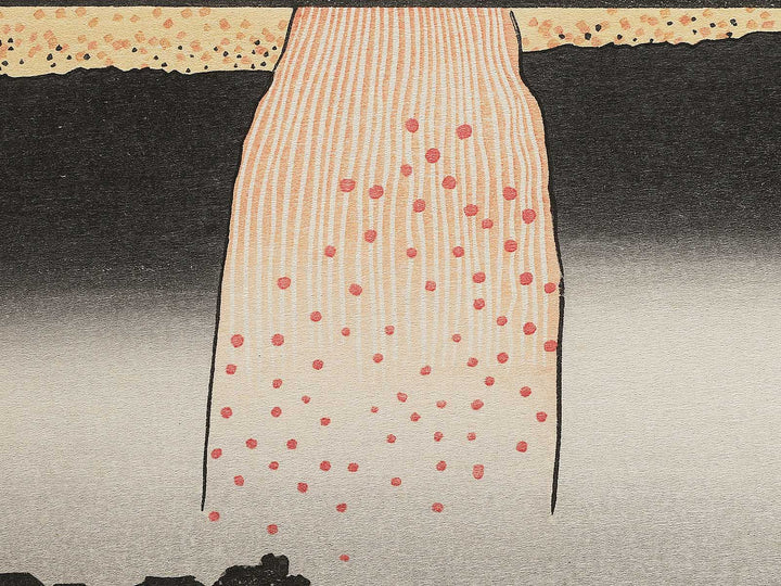 Ryogoku hanabi from the series Edo meisho no uchi by Utagawa Hiroshige, (Large print size) / BJ342-692