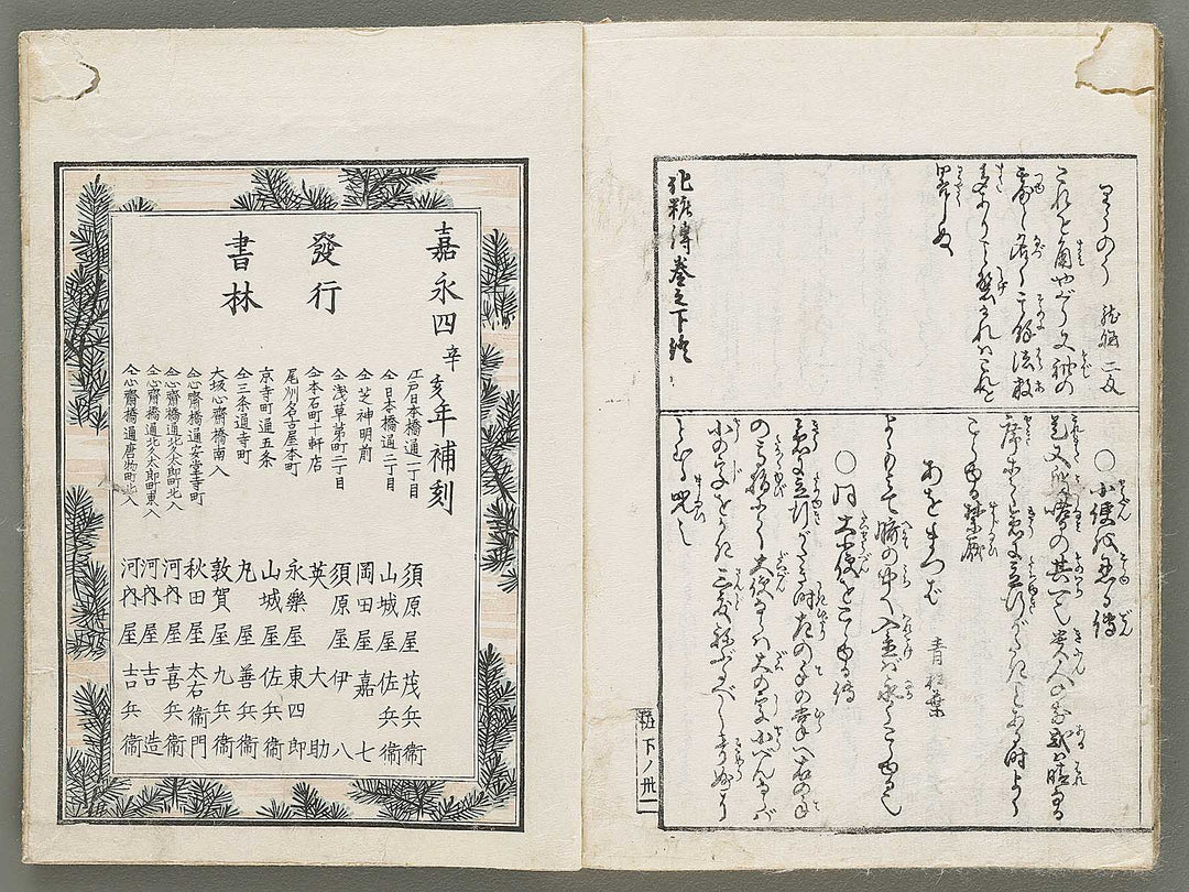Miyako fuzoku kesho den (Ge) by Hayami Shungyosai / BJ331-492