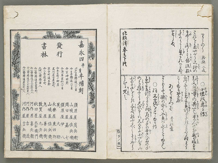 Miyako fuzoku kesho den (Ge) by Hayami Shungyosai / BJ331-492
