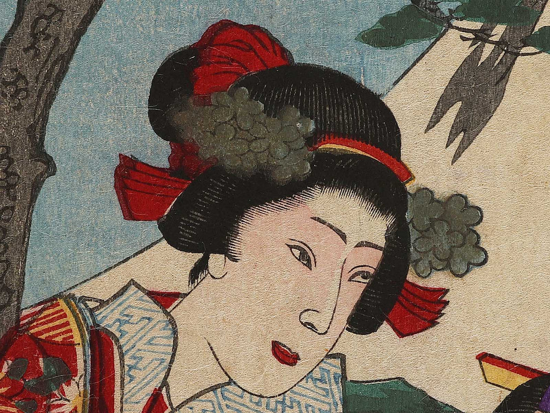 Go roku shichi hachi from the series Chushingura by Yoshu Chikanobu / BJ341-488