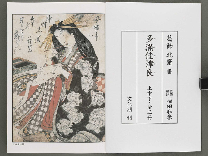 Ezoshi Tamakazura Volume 12 by Katsushika Hokusai / BJ346-486
