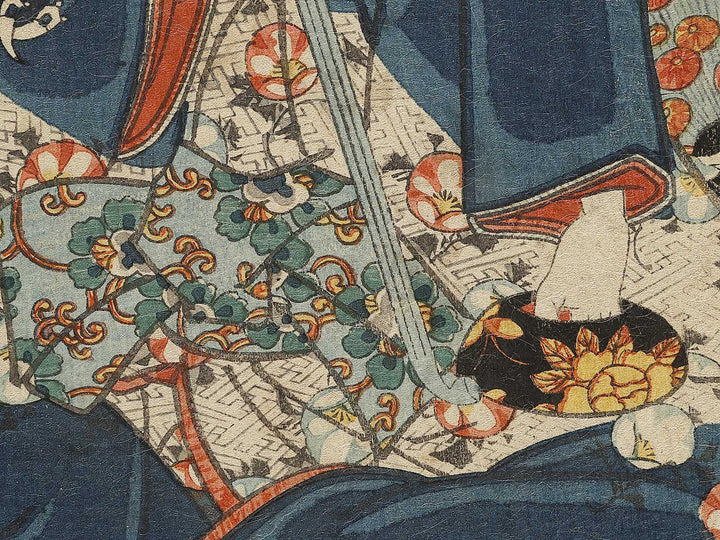 Genji besso no tsuki by Utagawa Kunisada(Toyokuni III) / BJ336-147