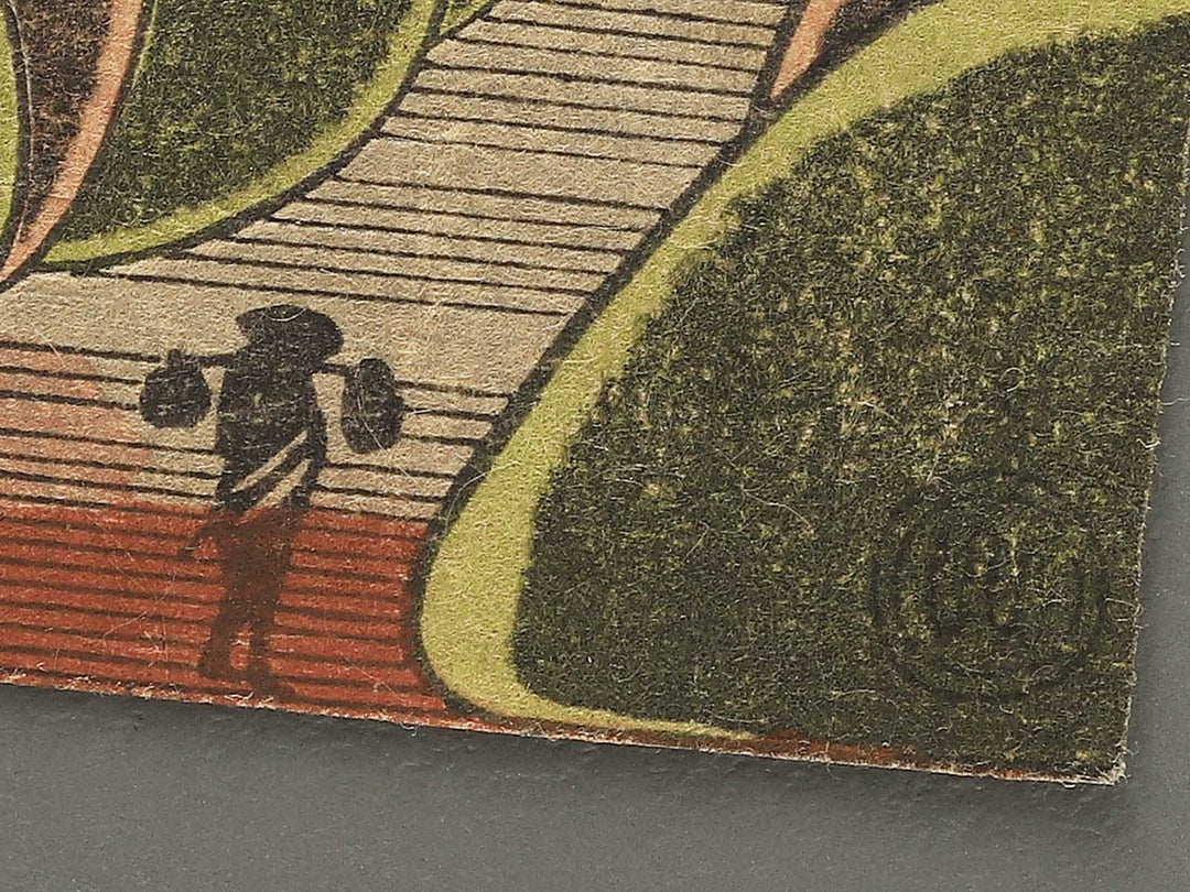 Mii no bansho from the series Omi hakkei by Utagawa Kunitora / BJ348-334
