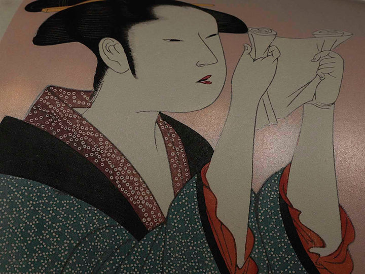 Woman Reading from the series Ten Classes of Women’s Physiognomy by Kitagawa Utamaro, (Medium print size) / BJ282-051