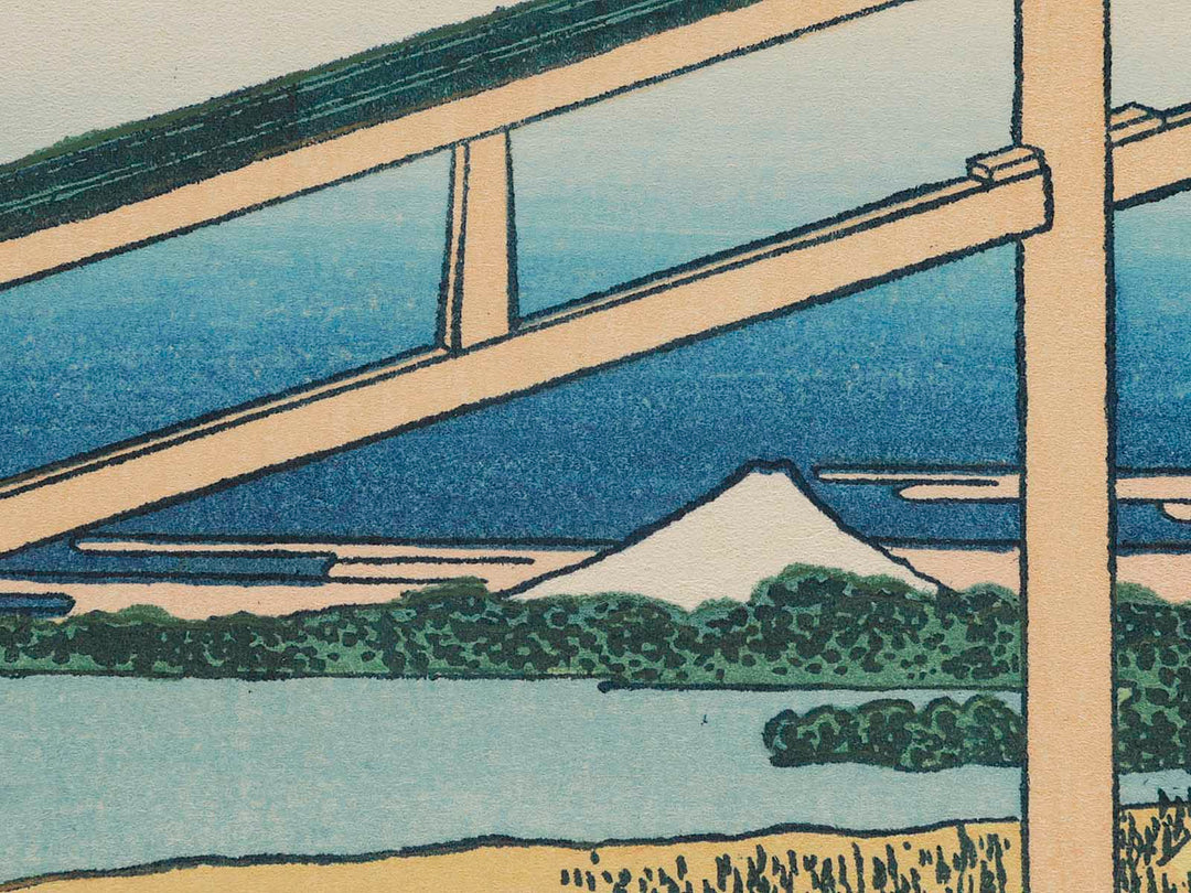 The Coast of Nobuto from the series Thirty-six Views of Mount Fuji by Katsushika Hokusai, (Medium print size) / BJ277-858