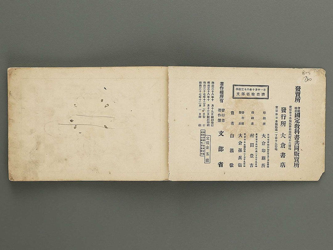 Koto shogaku mohitsuga tehon / BJ349-349