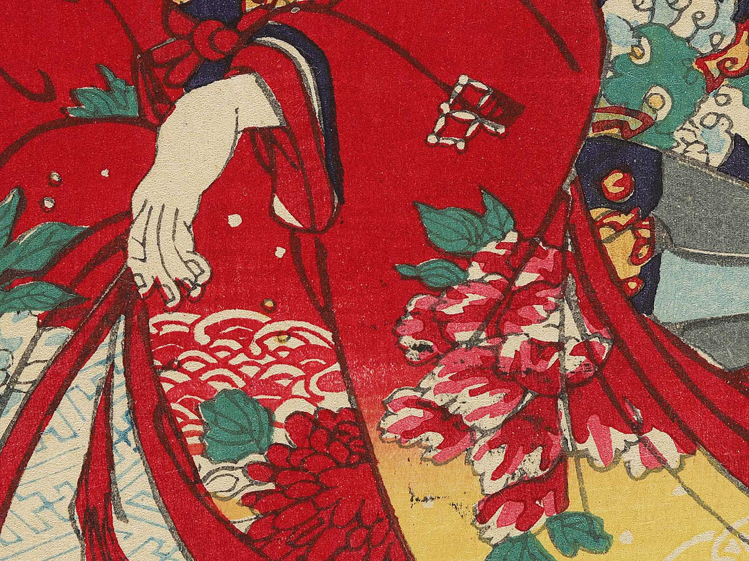Kakiwake genji akashinoura no kei by Utagawa Hiroshige III / BJ301-595