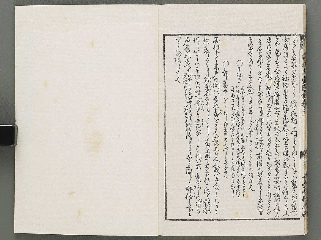Shibai kinmo zui Volume 1 by Katsukawa Shunei, Utagawa Yoyokuni / BJ295-834