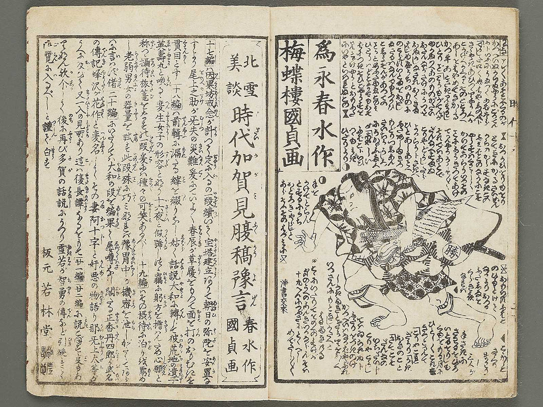 Hokusetsu bidan jidai kagami Volume 18, (Ge) by Utagawa Kunisada(Toyokuni III) / BJ317-870