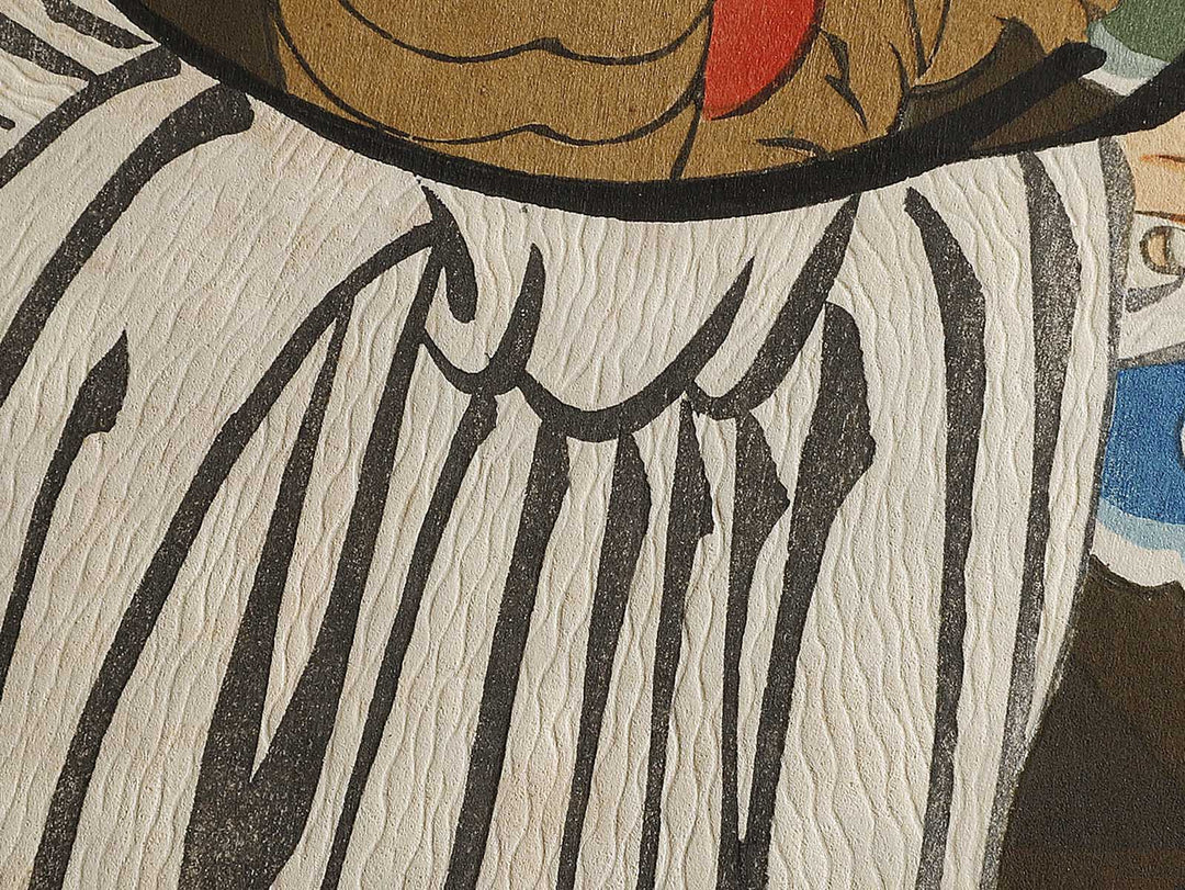 Mojigaseki no tsuki by Torii Kiyotada, (Large print size) / BJ336-763