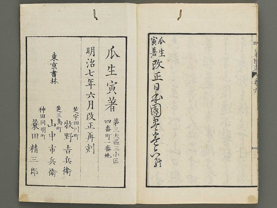 Kaisei nihon kuni zukushi Volume 6 / BJ330-400