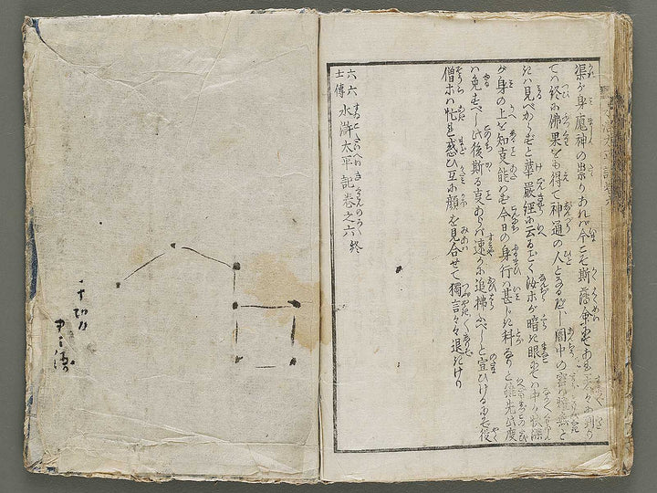 Rokurokushiden suiko taiheiki Volume 6 by Keisai Eisen / BJ335-160