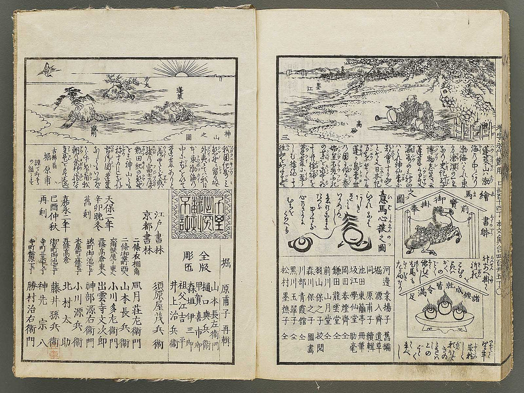 Shinsen dainihon eitai setsuyo mujinzo by Morikawa Yasuyuki / BJ333-256