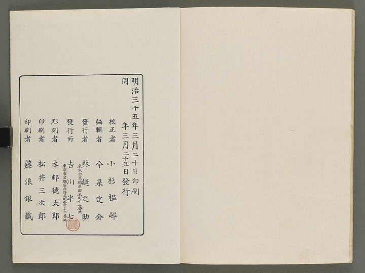 Shinban kaisei tenpo bukan Part 2 by Honma Hyakuri / BJ341-600