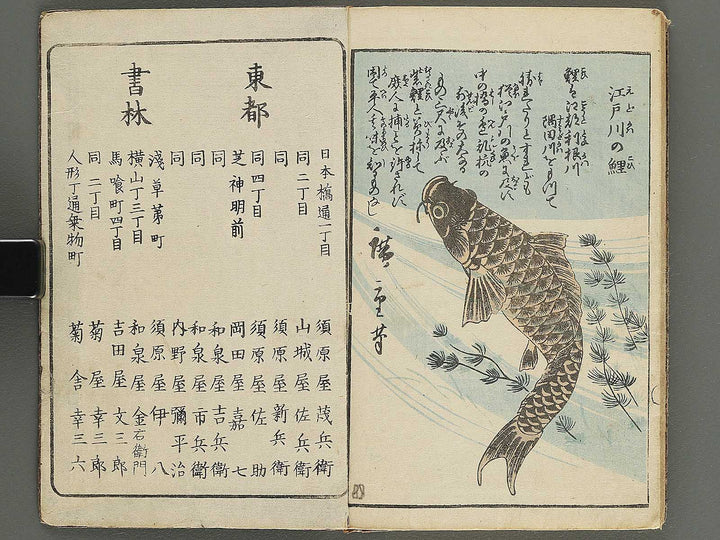 Ehon edo miyage Volume 8 by Utagawa Hiroshige / BJ343-875