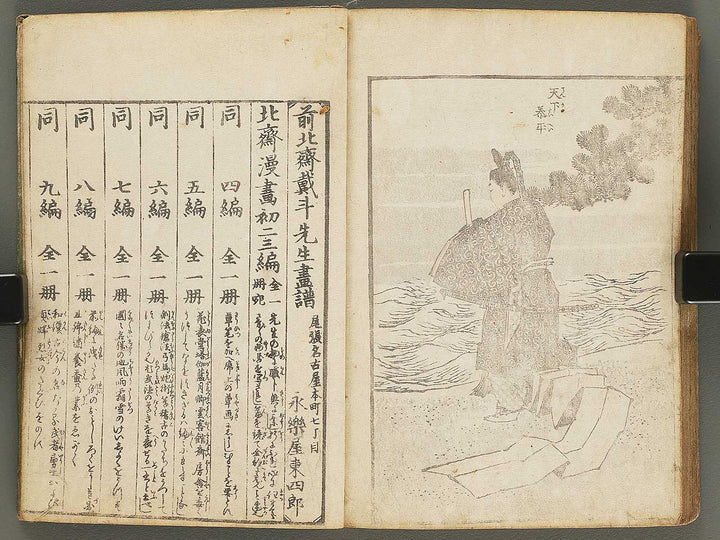 Hokusai manga Volume 9 by Katsushika Hokusai / BJ292-180