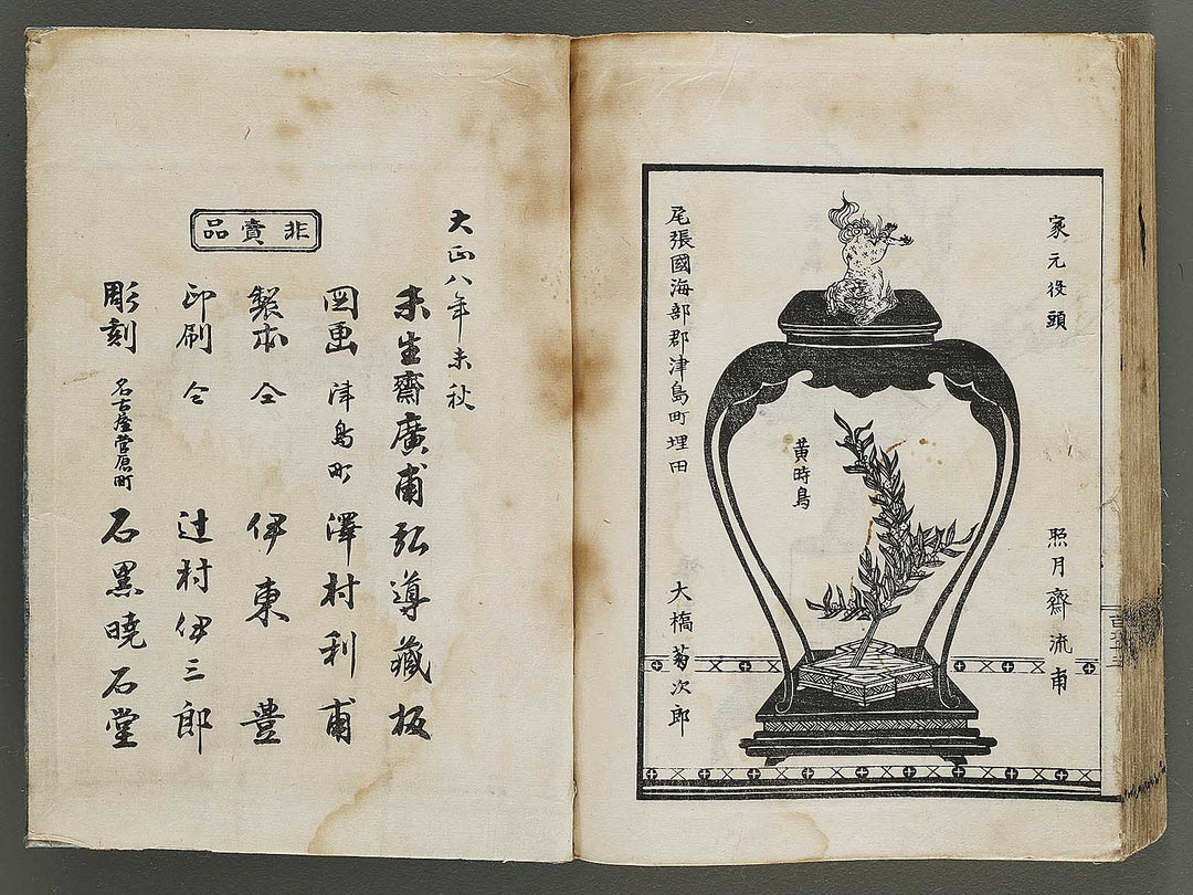 Kinen soka sanko no kaori (Ge) by Sawamura Riho / BJ324-688