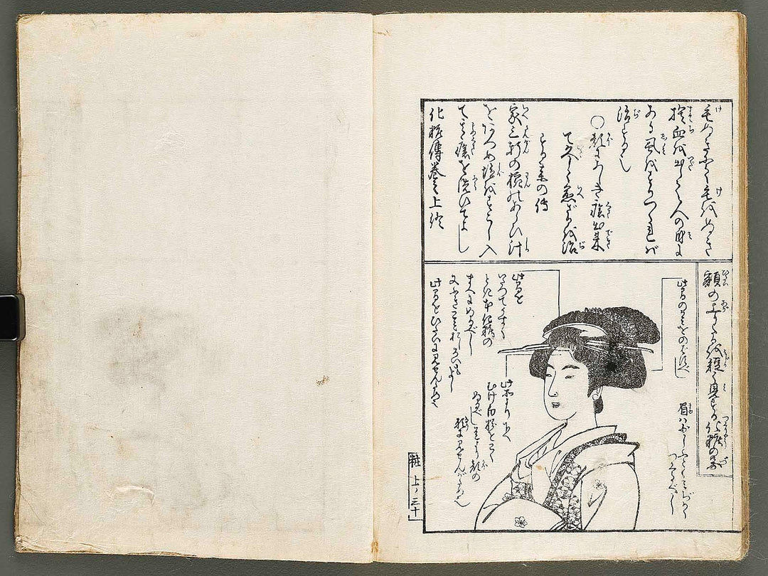 Miyako fuzoku keshoden (Jo) by Hayami Shungyosai / BJ327-705