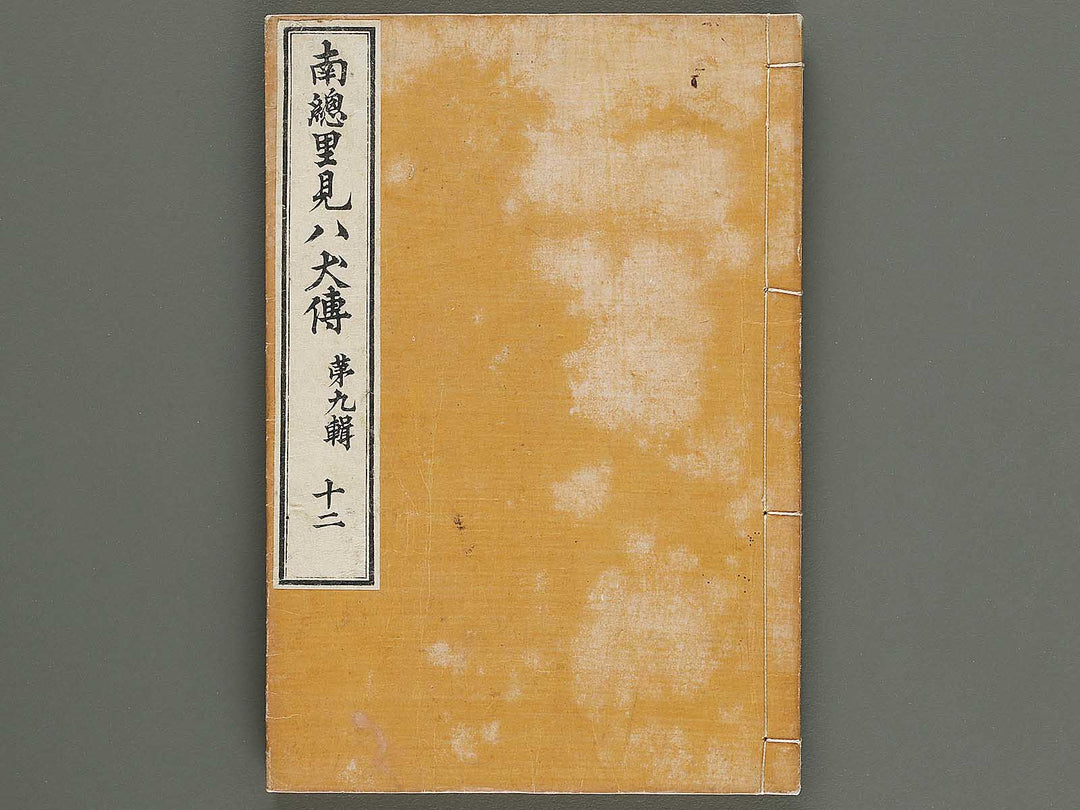 Nanso satomi hakkenden Part 9, Book 12 by Yanagawa Shigenobu / BJ320-362